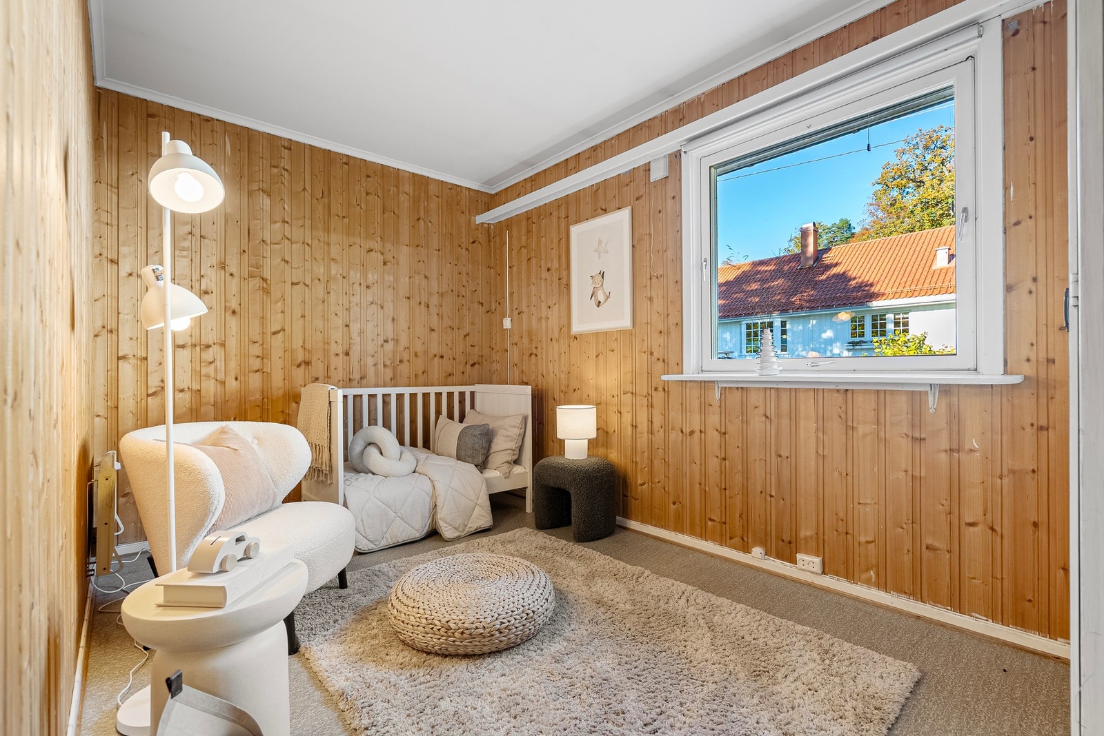 Mange rom gir fleksible bruksmuligheter - barnerom, hjemmekontor eller gjesterom Galleribilde