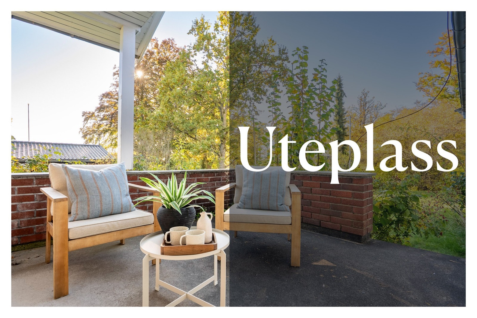 Uteplass Galleribilde