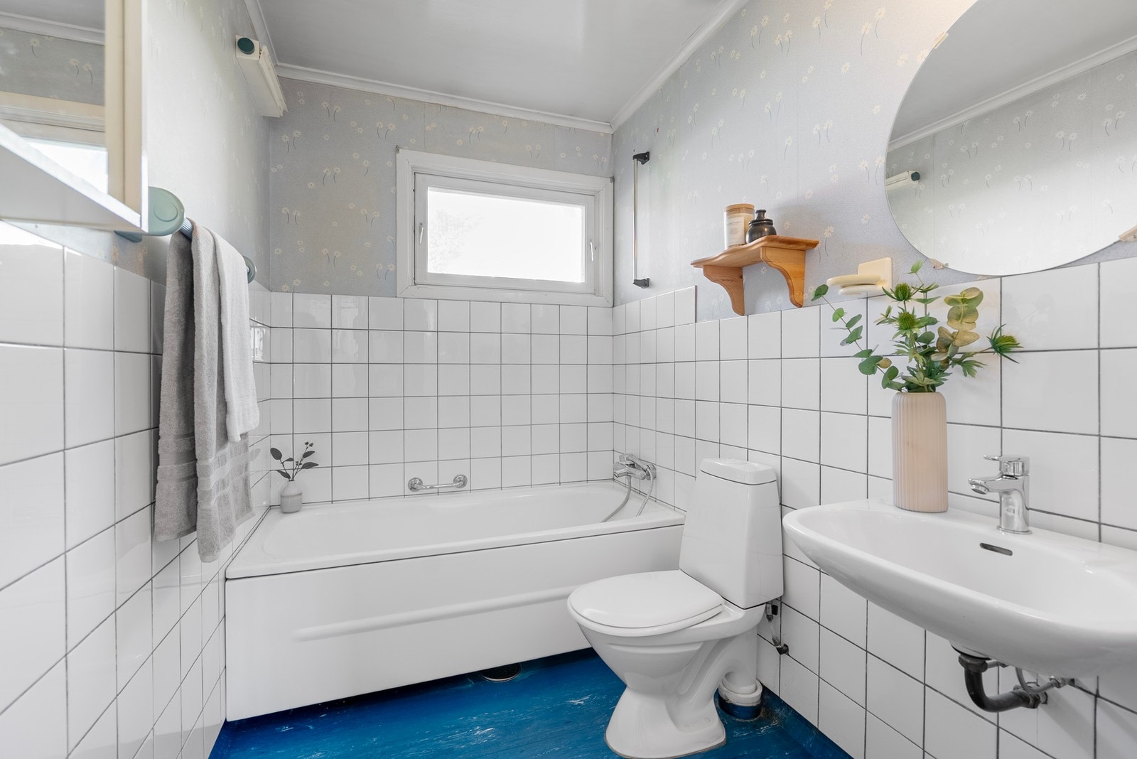 Baderommet byr på god størrelse og mye muligheter Galleribilde