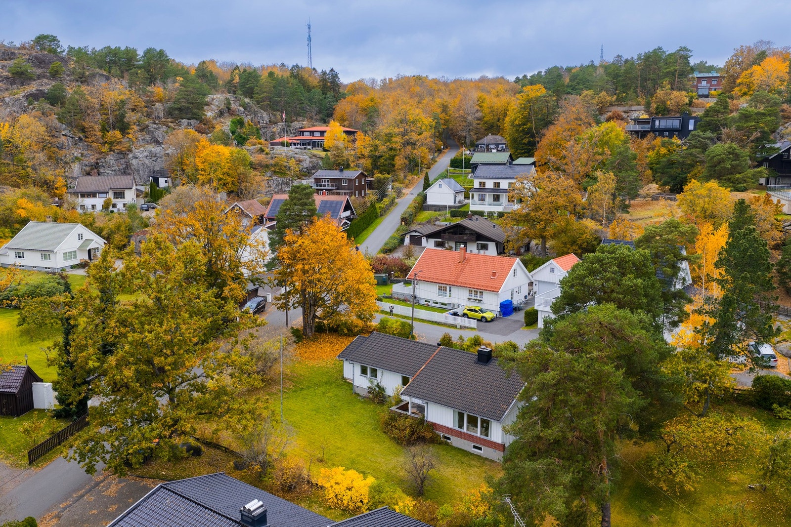 Barnevennlig og rolig beliggenhet, med kun få minutters gang til byen Galleribilde