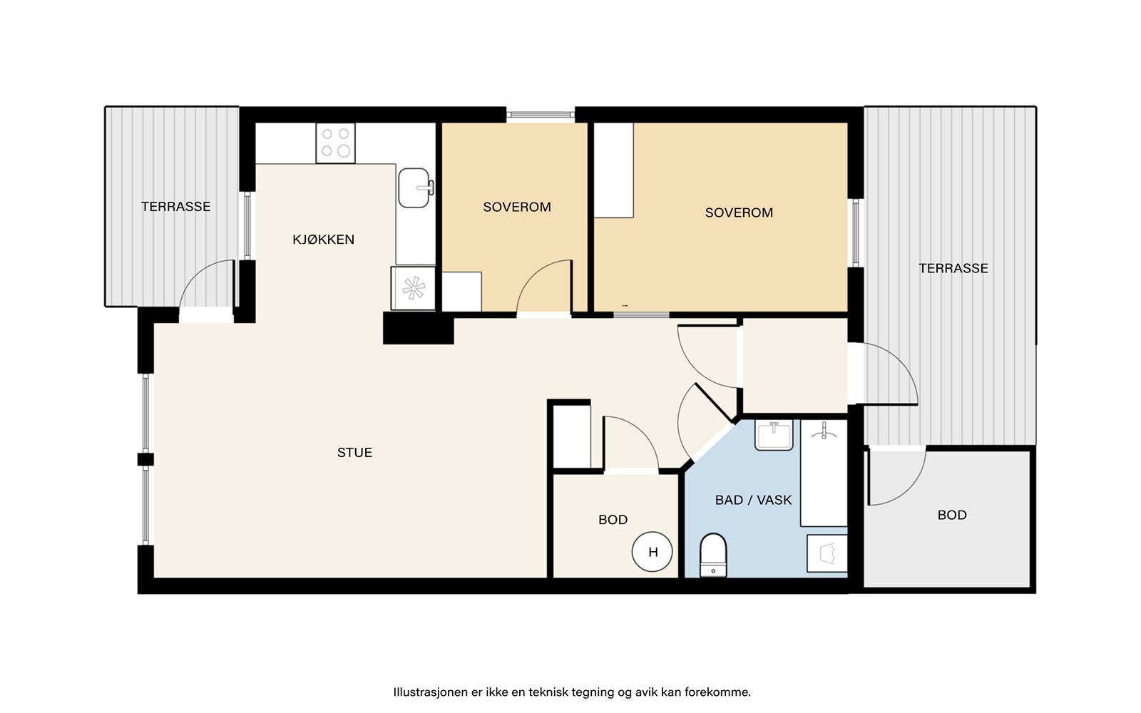 Plantegning. Galleribilde