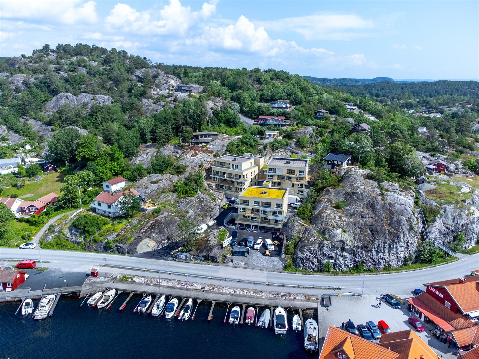 Sjøsiden Valle Galleribilde