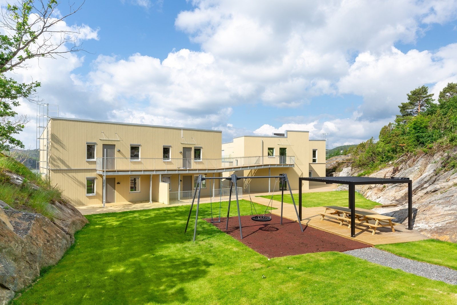 Fellesområde øst. Galleribilde