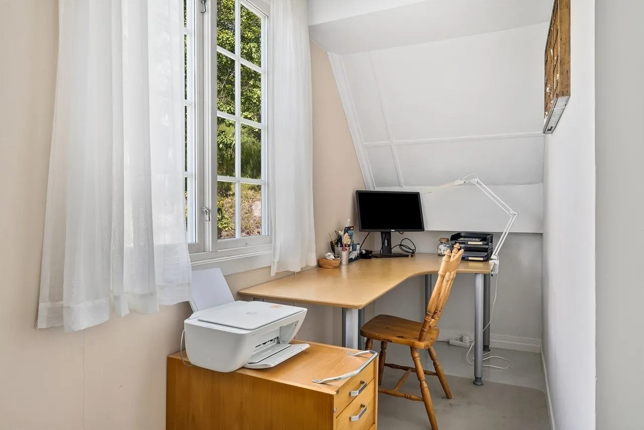 Soverom 3 som i dag benyttes som kontor. Galleribilde