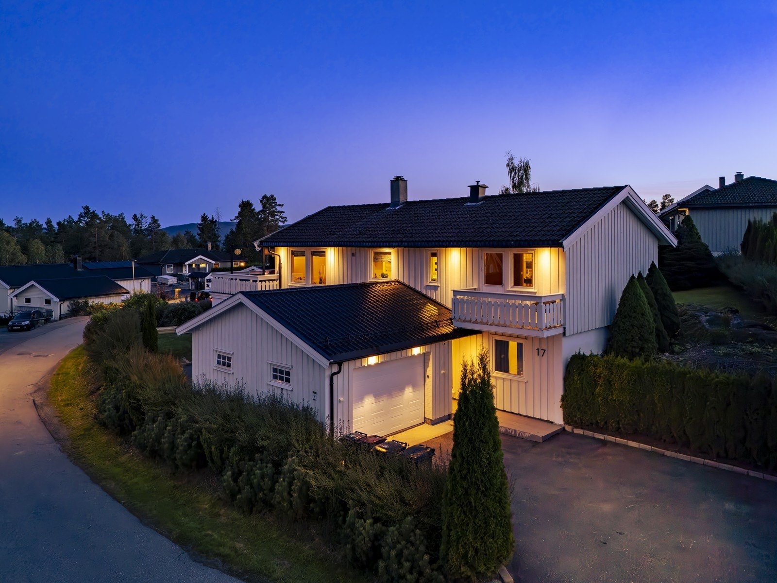 Kveldsstemning Galleribilde