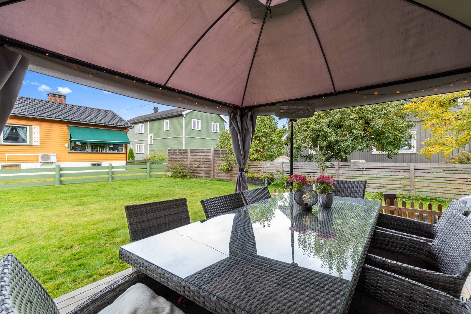 God plass til en trivelig sittegruppe. Galleribilde