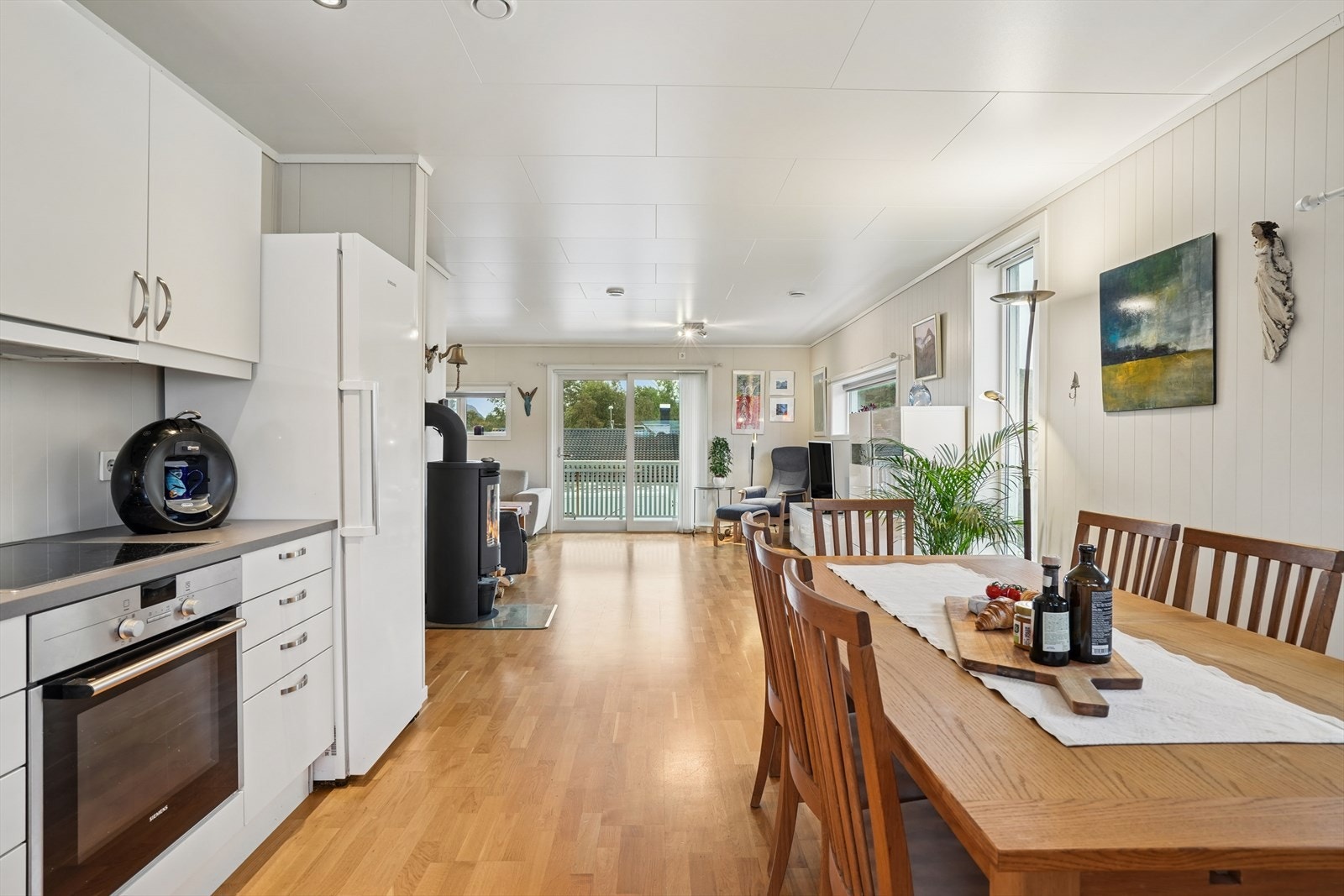 Her er det også god plass til spisegruppe. Galleribilde