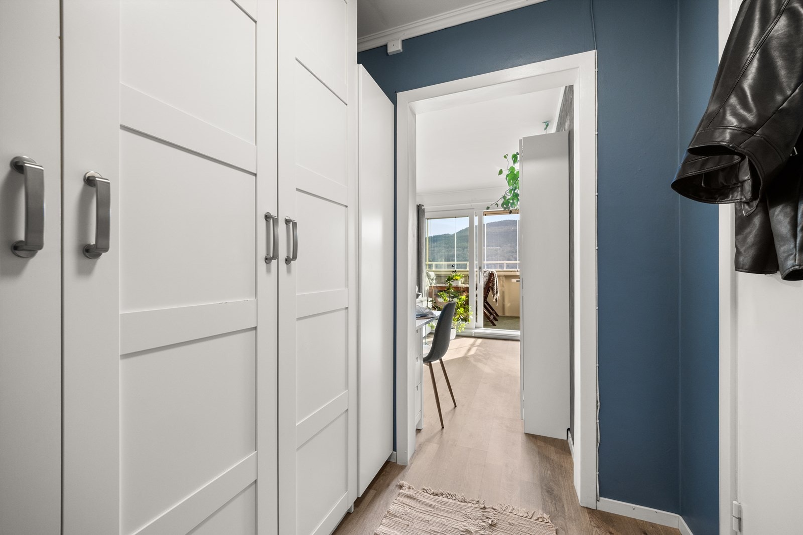 Entré med rikt med oppbevaringsplass Galleribilde