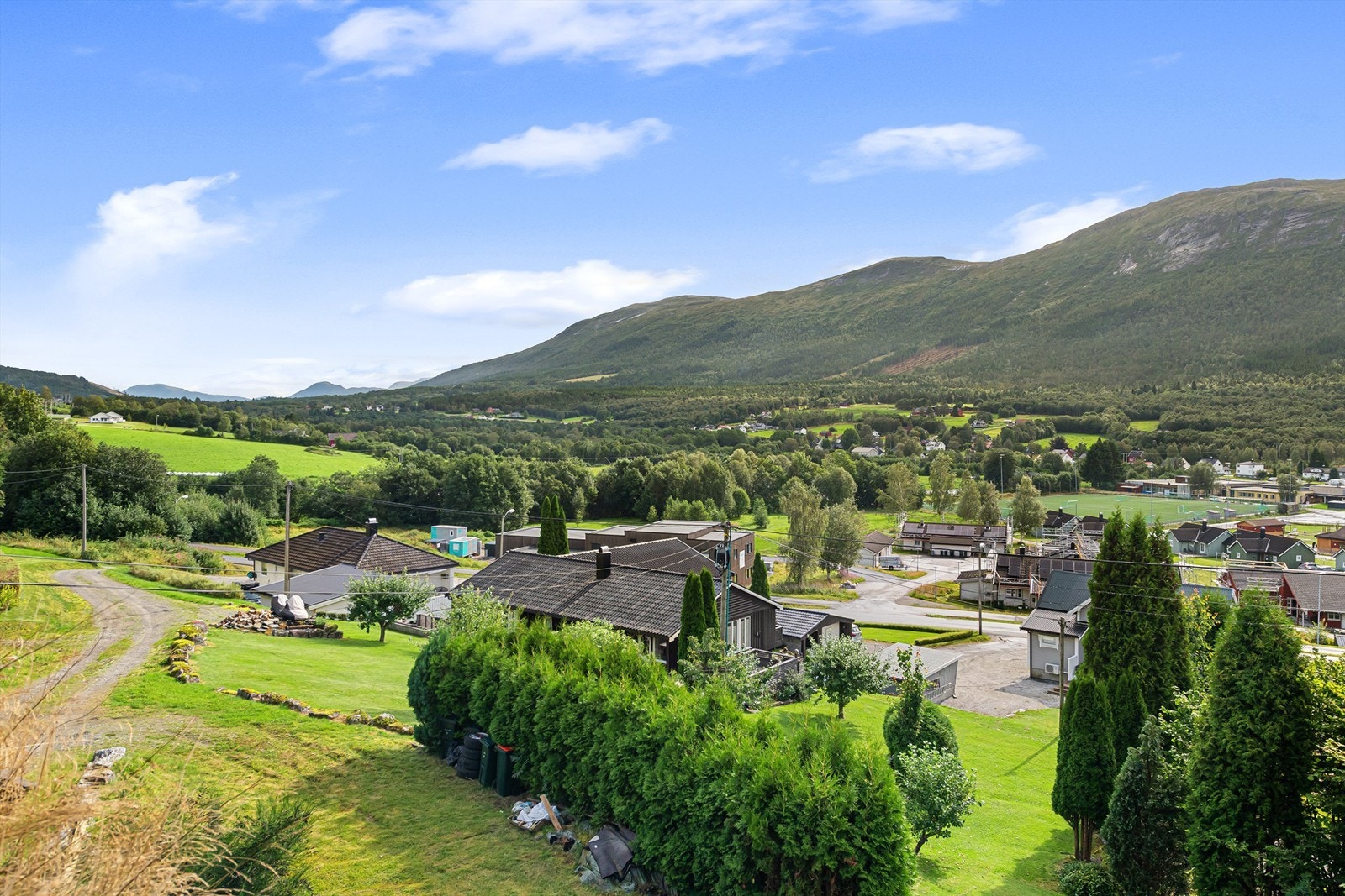 Gode sol- og utsiktsforhold. Galleribilde