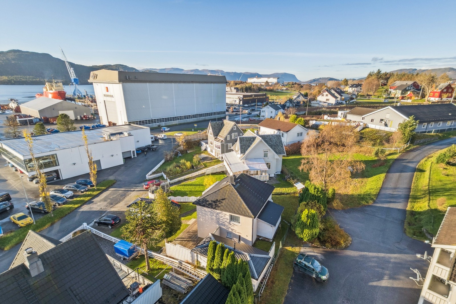 Oversiktsbilde av området. Galleribilde