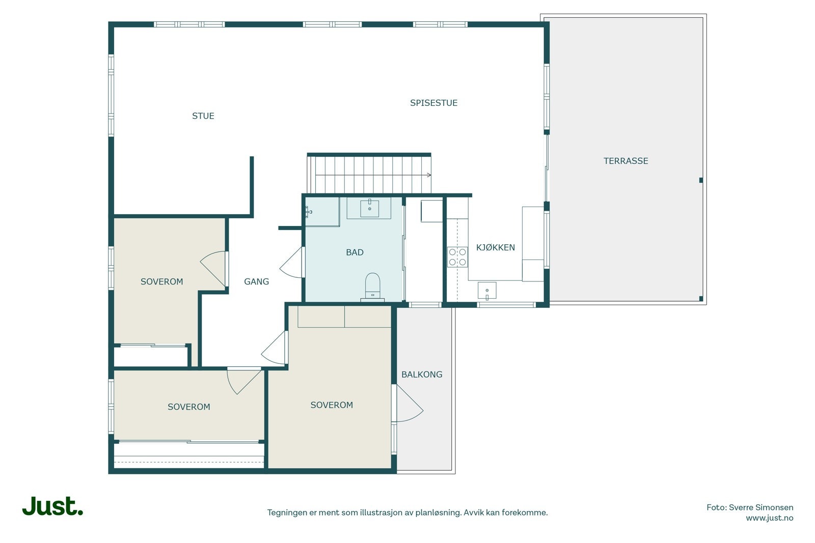 Planskisse. Galleribilde