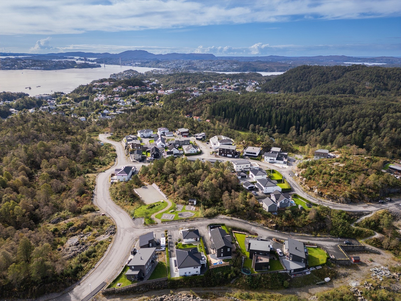 I dette nabolaget er rammene lagt for trivsel. Galleribilde