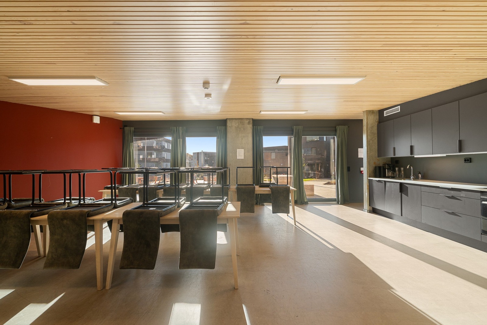 Det er hybler som det er mulighet for å leie. Alt dette styres gjennom den praktiske Heime-appen. Galleribilde