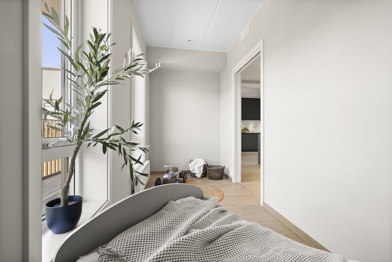 Soverom 2 kan brukes til et barne eller gjesterom Galleribilde