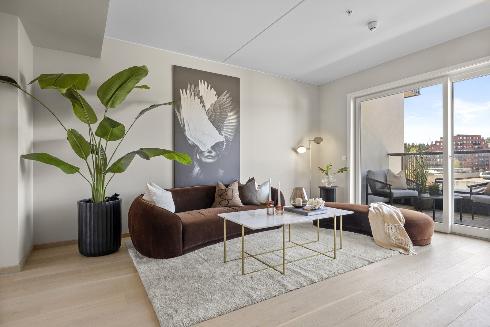 Her er det topp moderne standard på innredning, overflater og tekniske installasjoner. Galleribilde