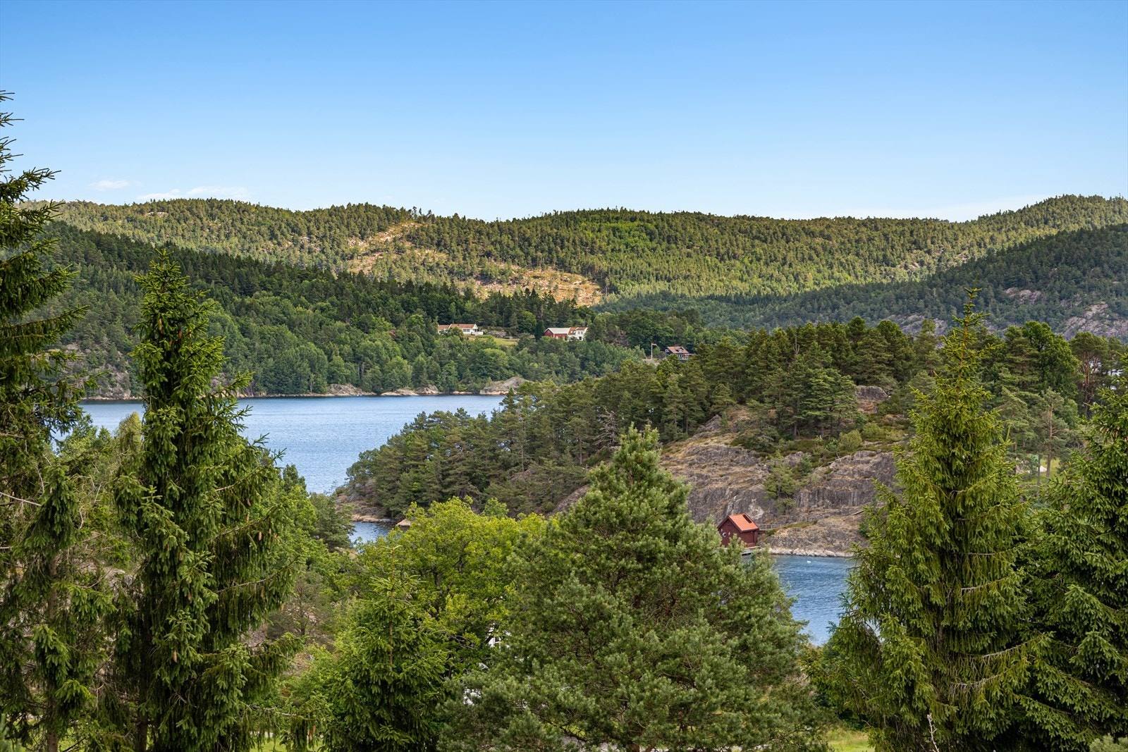 Nydelig utsikt fra stuen. Galleribilde