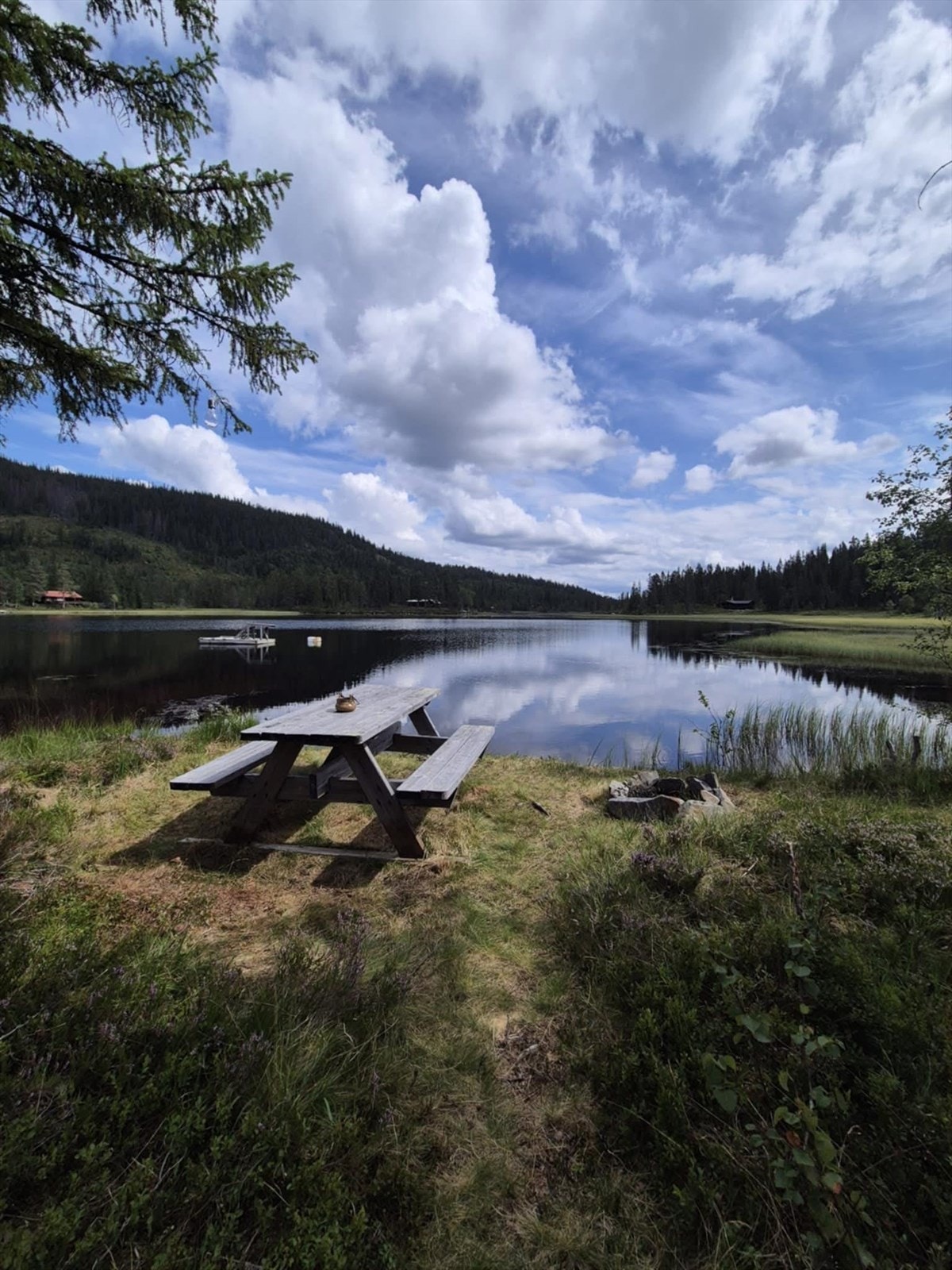 Privat bilde - Tjønnstultjønn ligger i nærområdet hvor det er fine bademuligheter. Vannet gir også gode muligheter for fiske, fiskekort kan kjøpes på inatur. Galleribilde