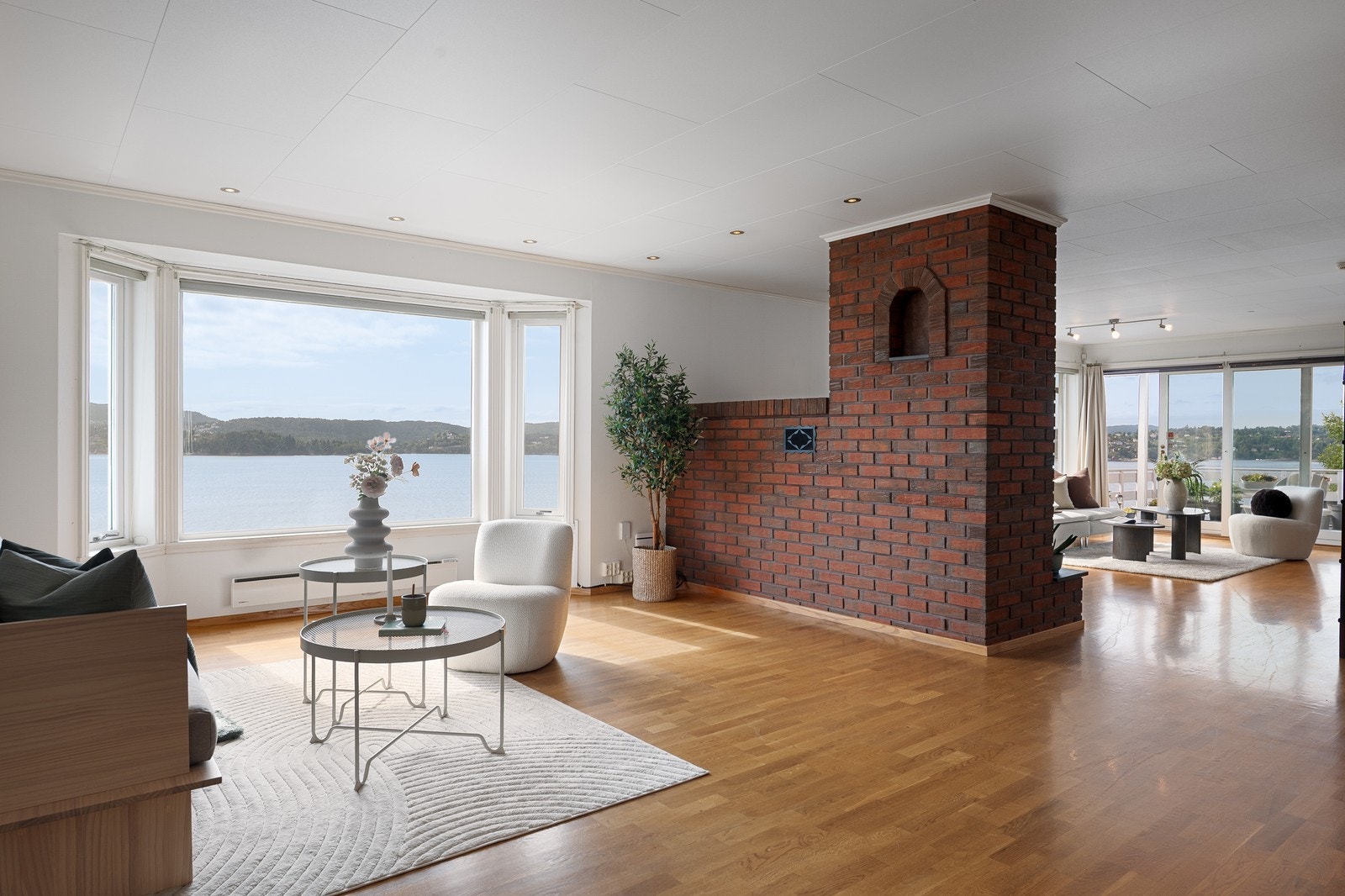 Stue som er naturlig delt. Galleribilde