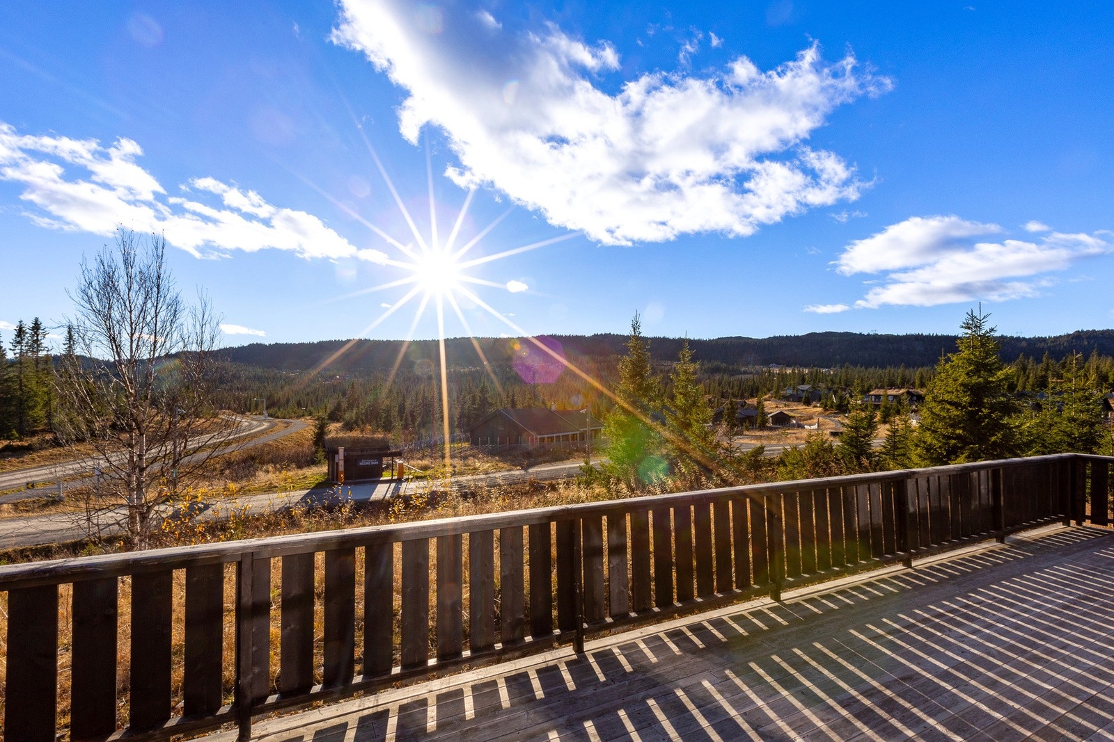 Flott og åpen utsikt fra verad Galleribilde