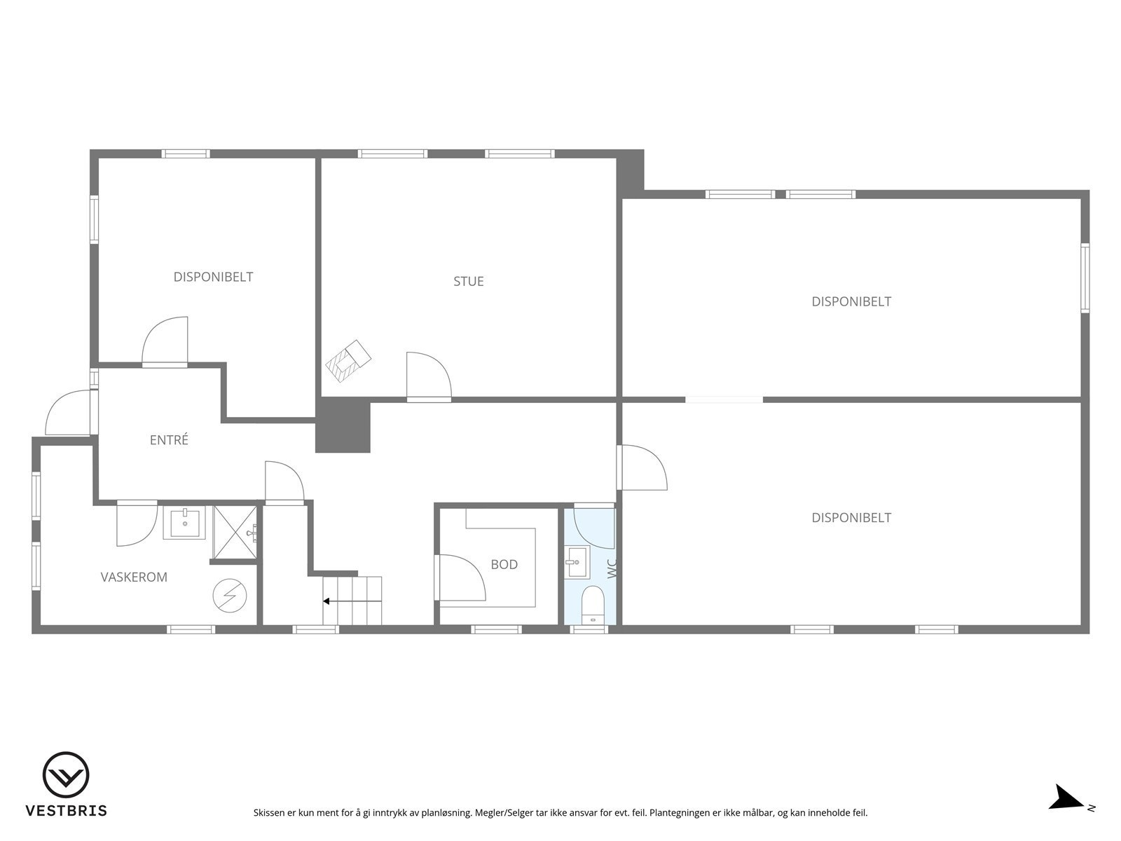 Kjellerplan med betydelig potensiale Galleribilde
