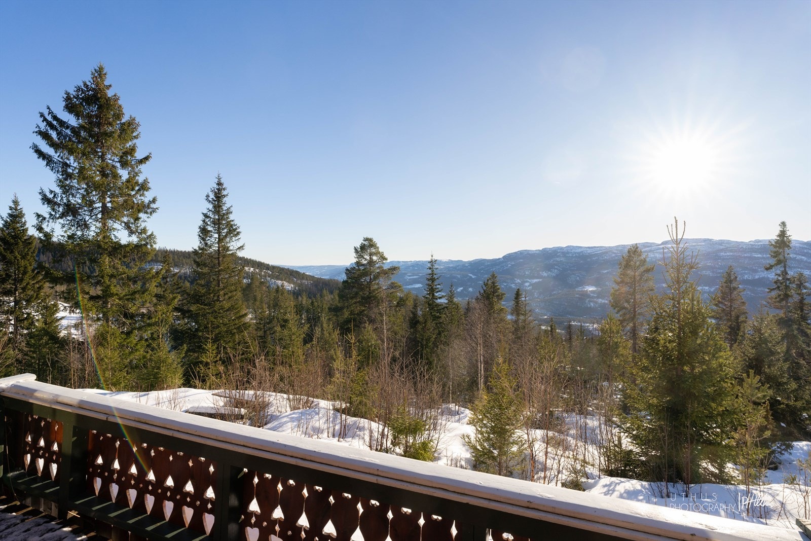 Syd/vestvendt terrasse Galleribilde