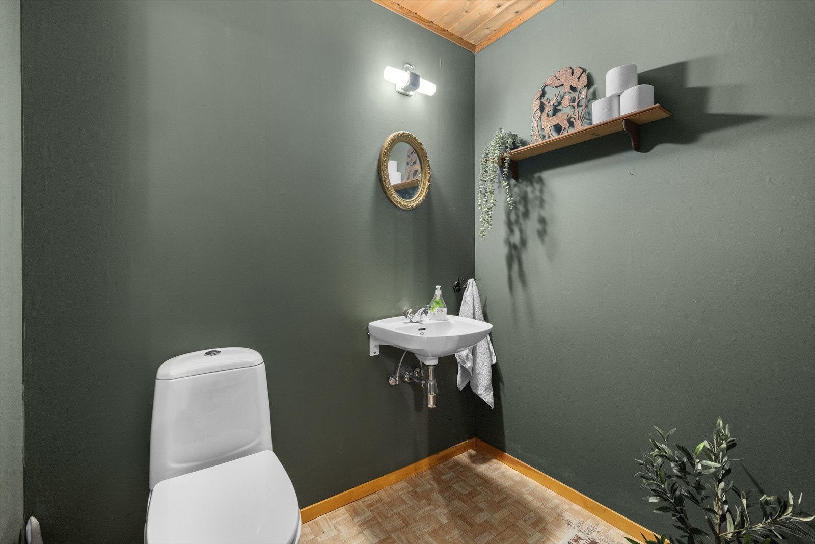 Toalettrom Galleribilde