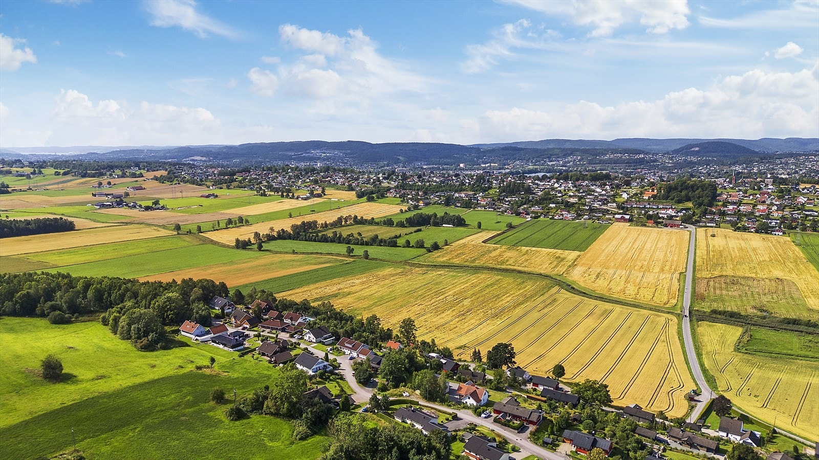 Skien sentrum ligger kun noen få kilometer unna, og byr på et bredt utvalg av restauranter, kafeer og shoppingmuligheter Galleribilde