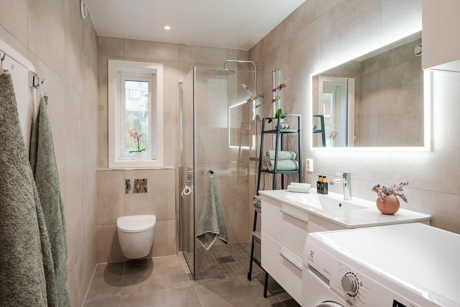 Badet har mekanisk avtrekk. Galleribilde