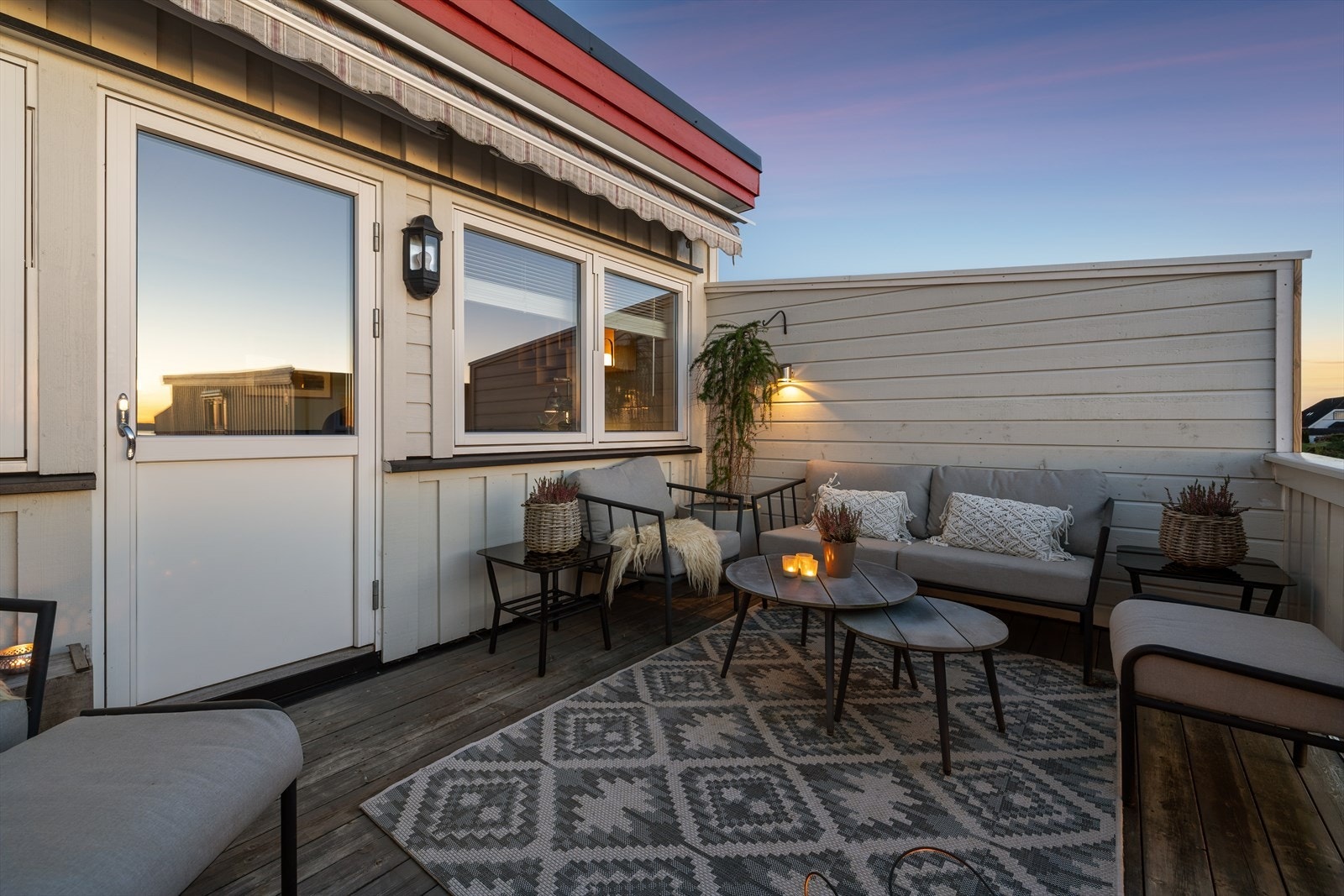 Balkong på 13m2. Galleribilde