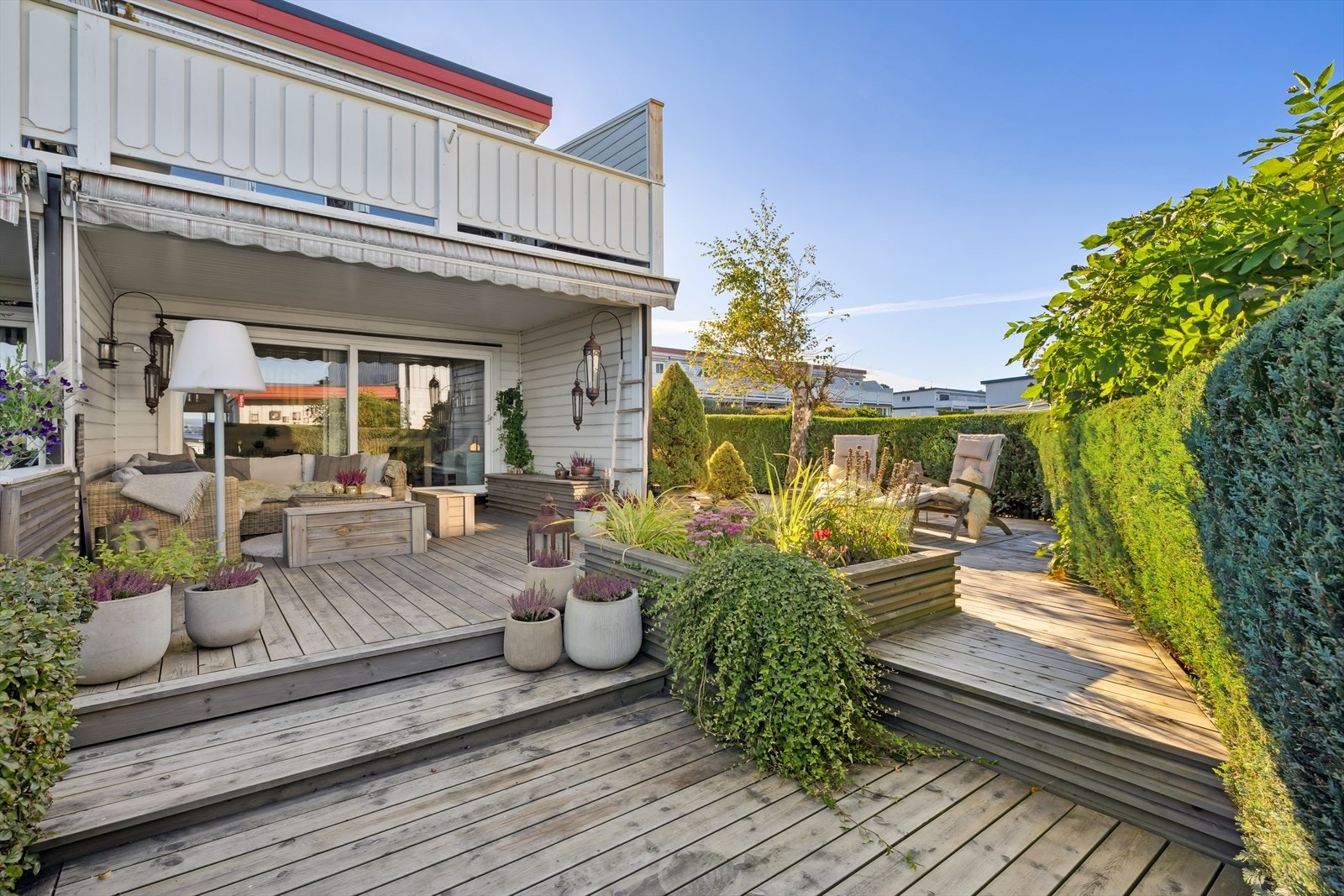 Markterreasse på ca 45m2. Galleribilde