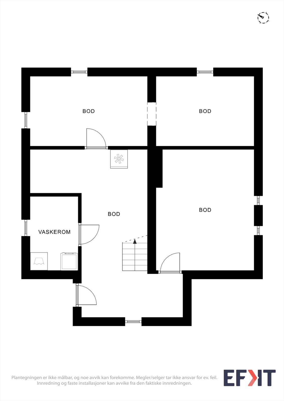 Plantegning kjeller Galleribilde