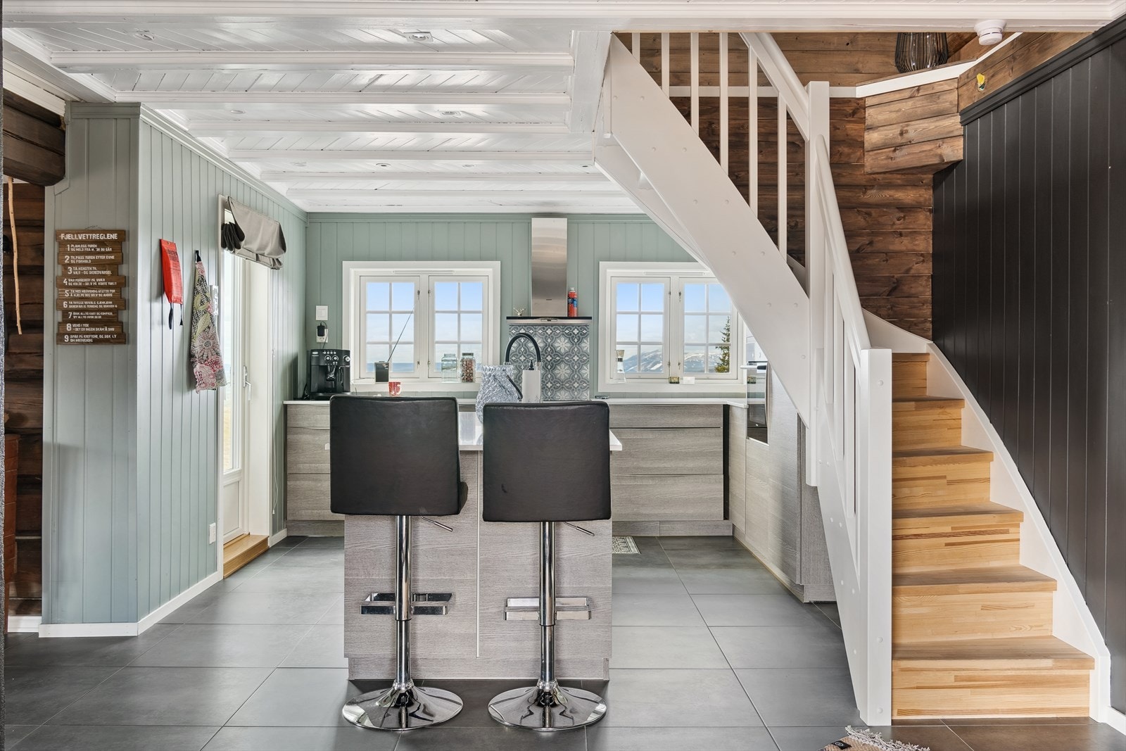 Kjøkken. Galleribilde