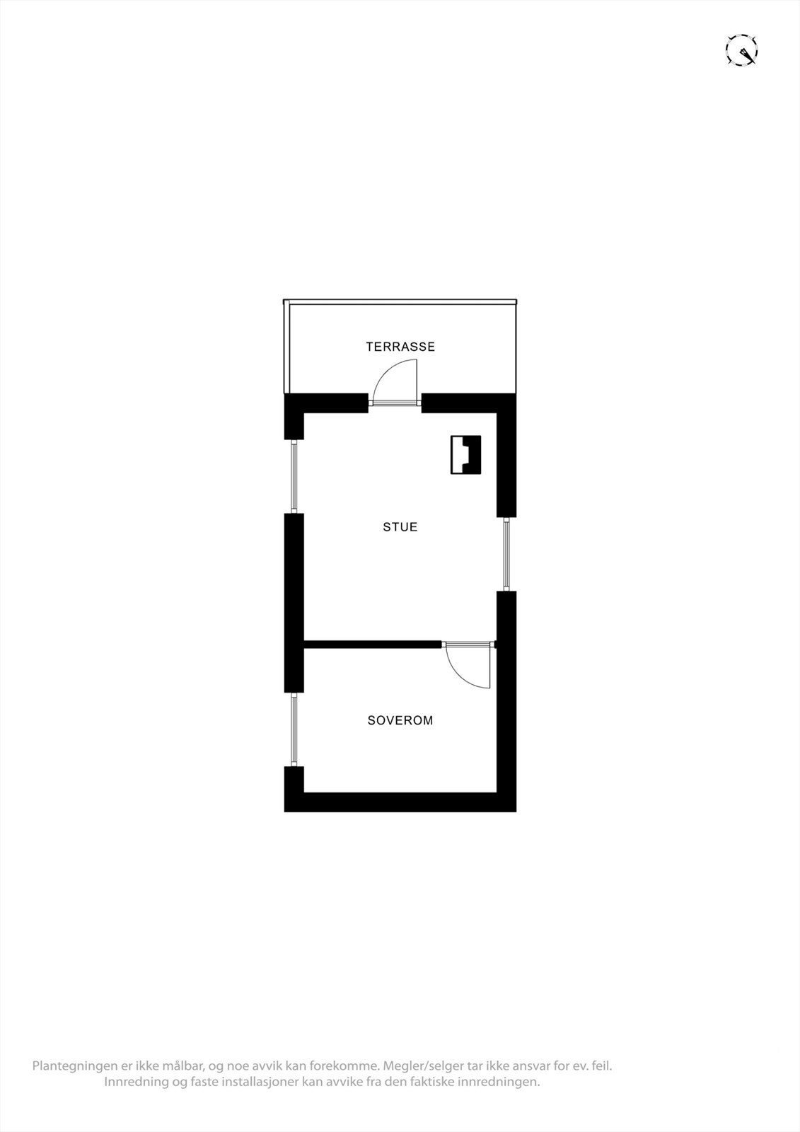 Plantegning anneks. Galleribilde