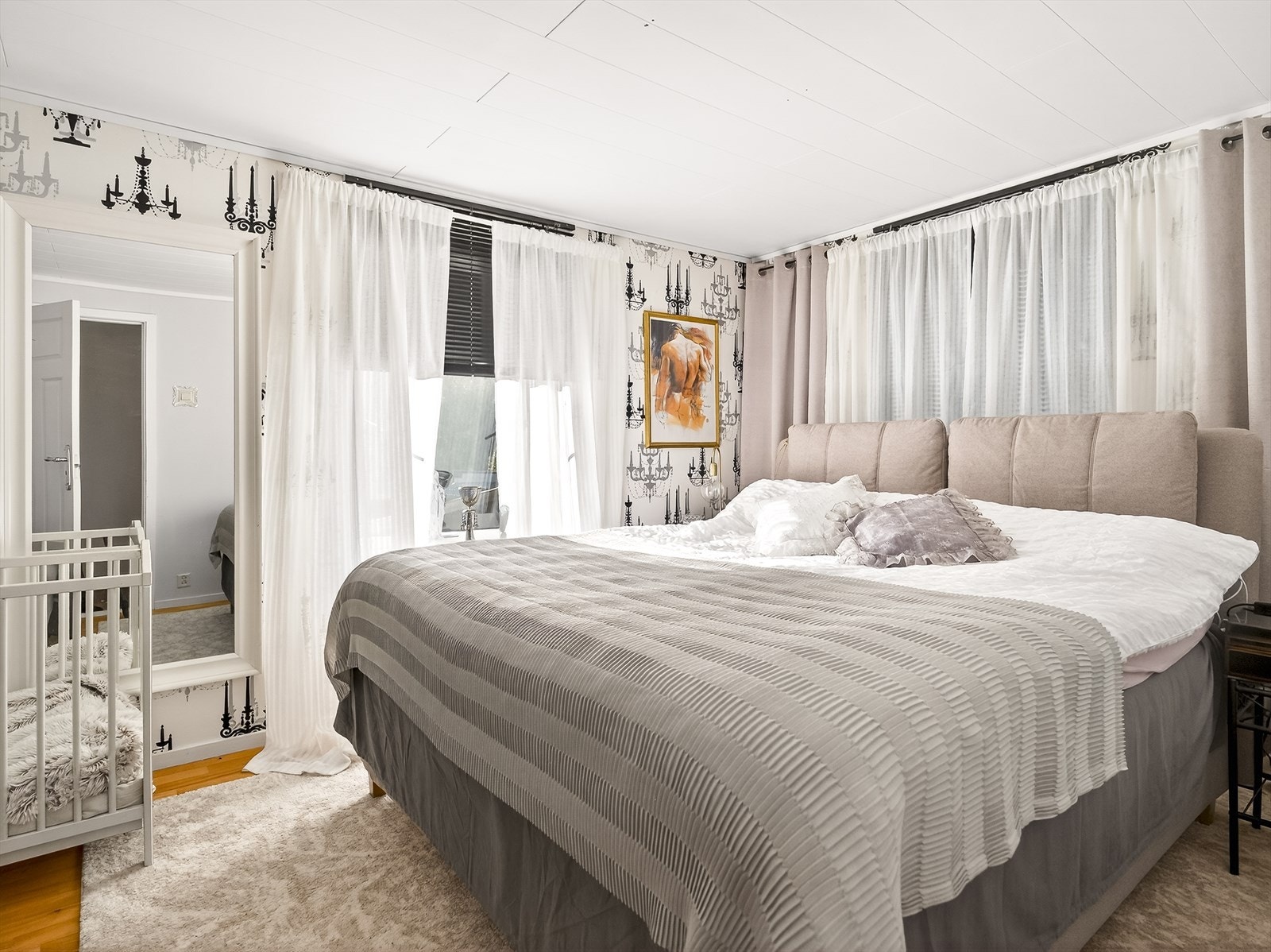 Dette soverommet er på 13 kvm Galleribilde