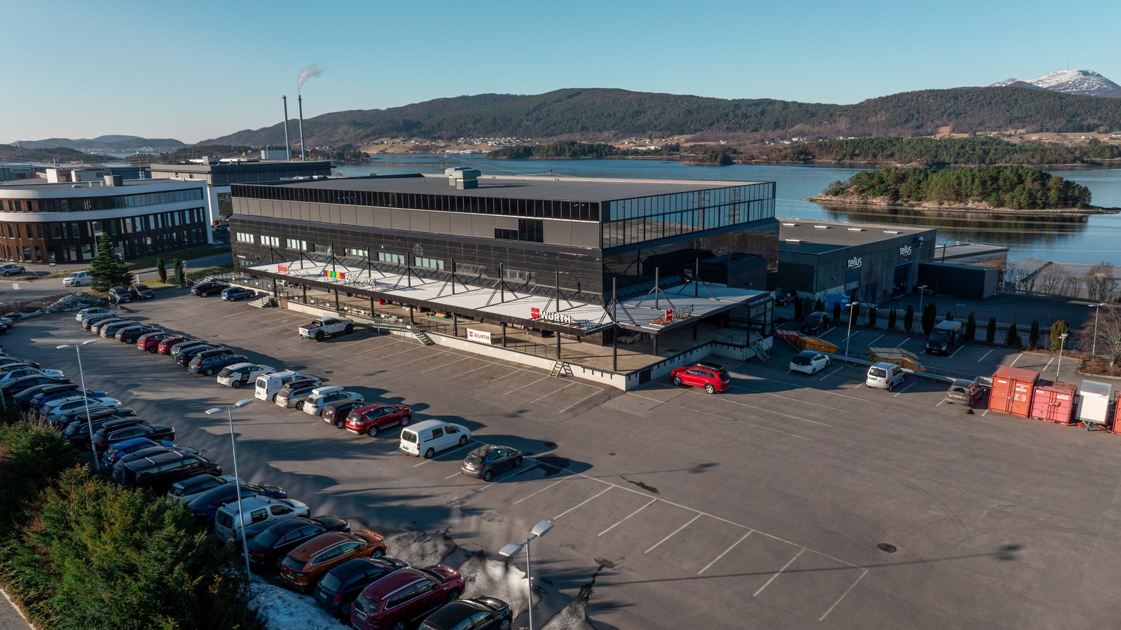 Postvegen 2 - areal direkte fra p-plass Galleribilde