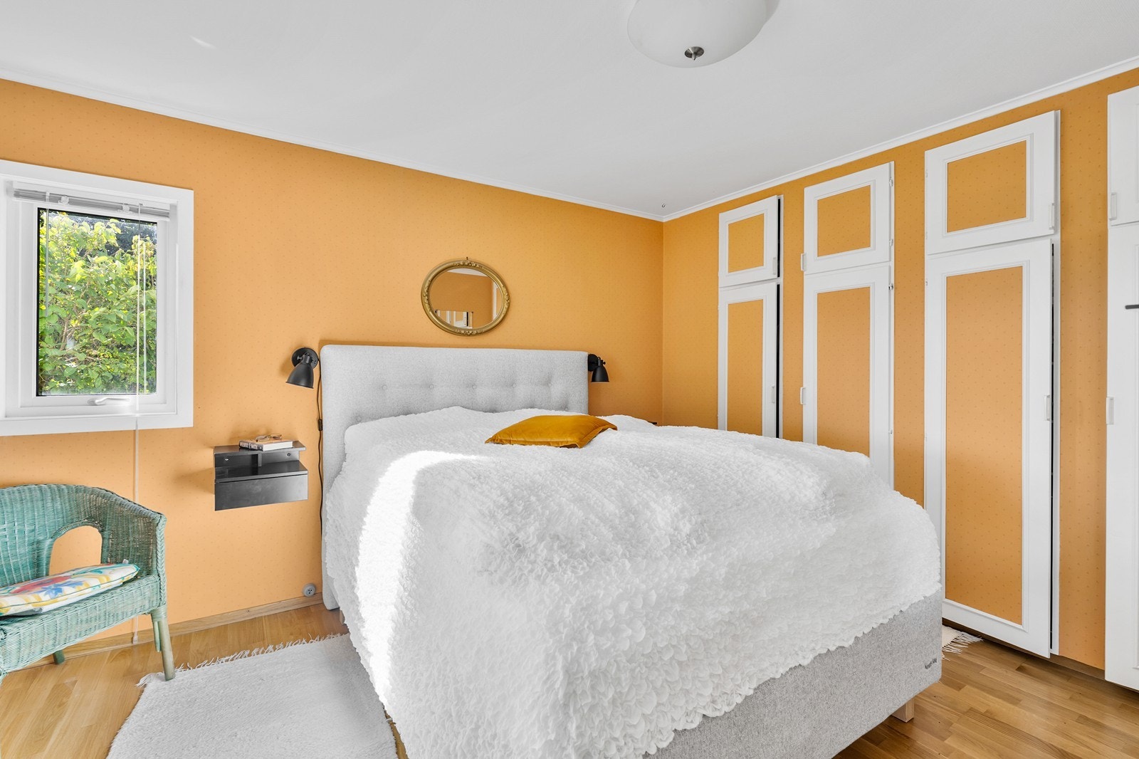 Hovedsoverommet i første etasje. Galleribilde