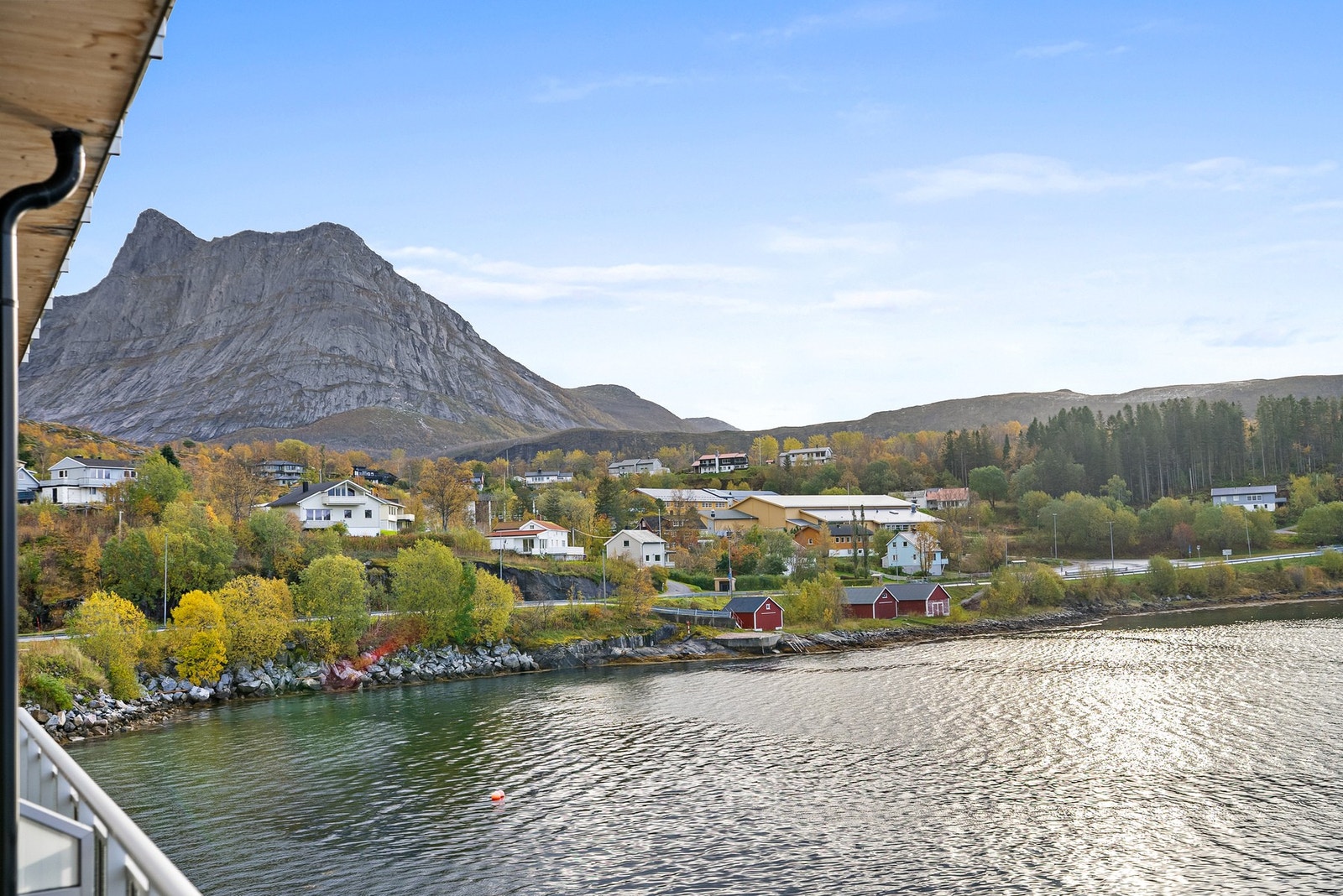 Utsikt fra balkong. Galleribilde