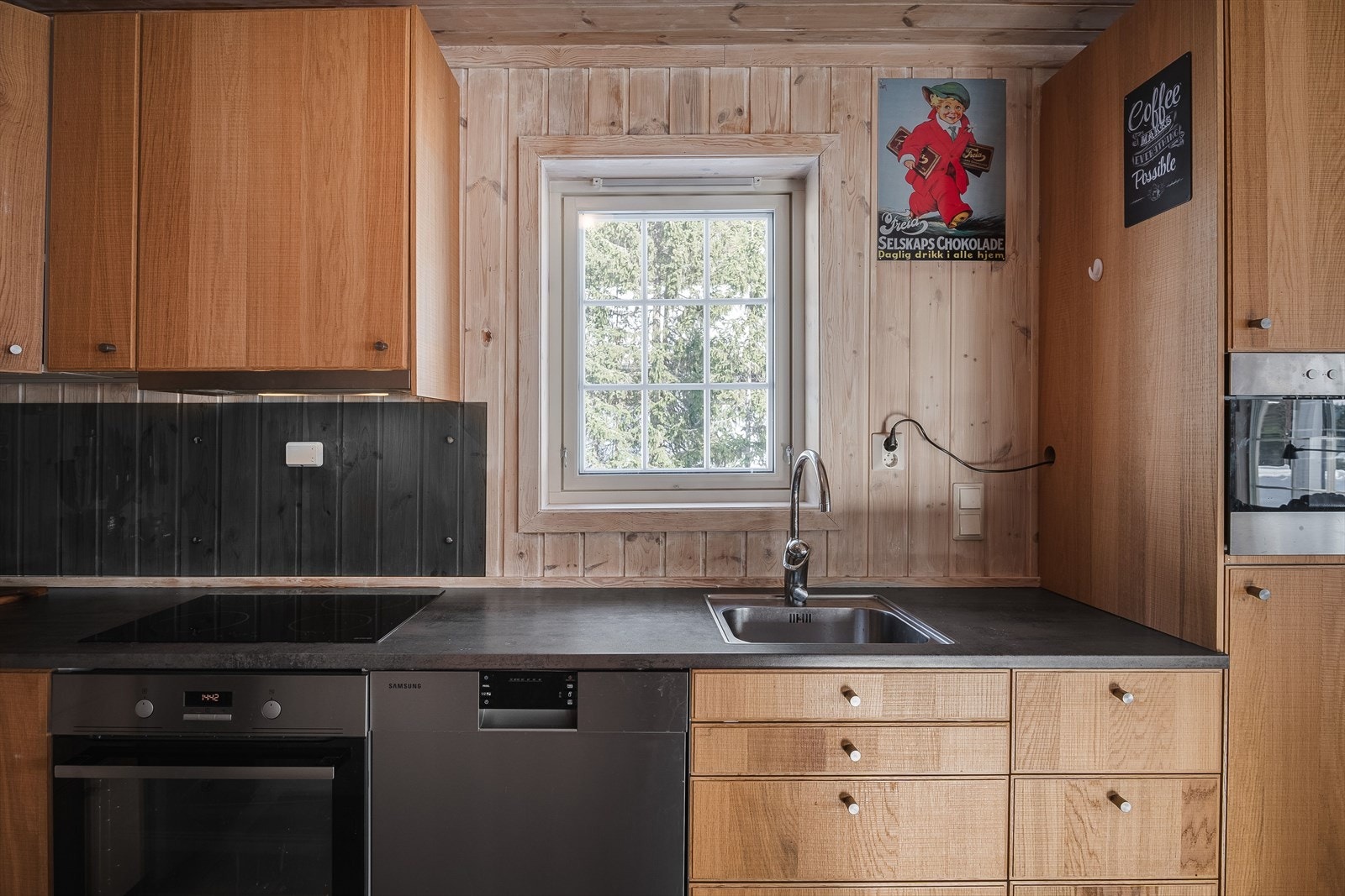 Kjøkken. Galleribilde