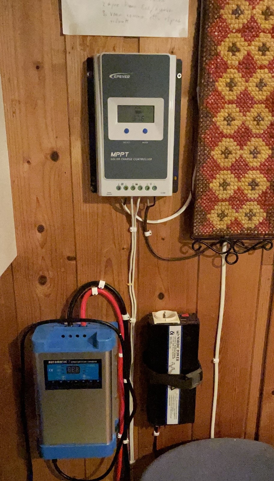 Ny laderegulator og kraftig batterilader som kan hurtiglade lithiumbatteriene. Galleribilde