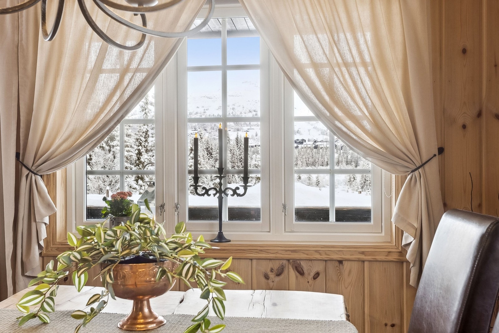 Nydelig utsikt mot Skeikampen. Galleribilde