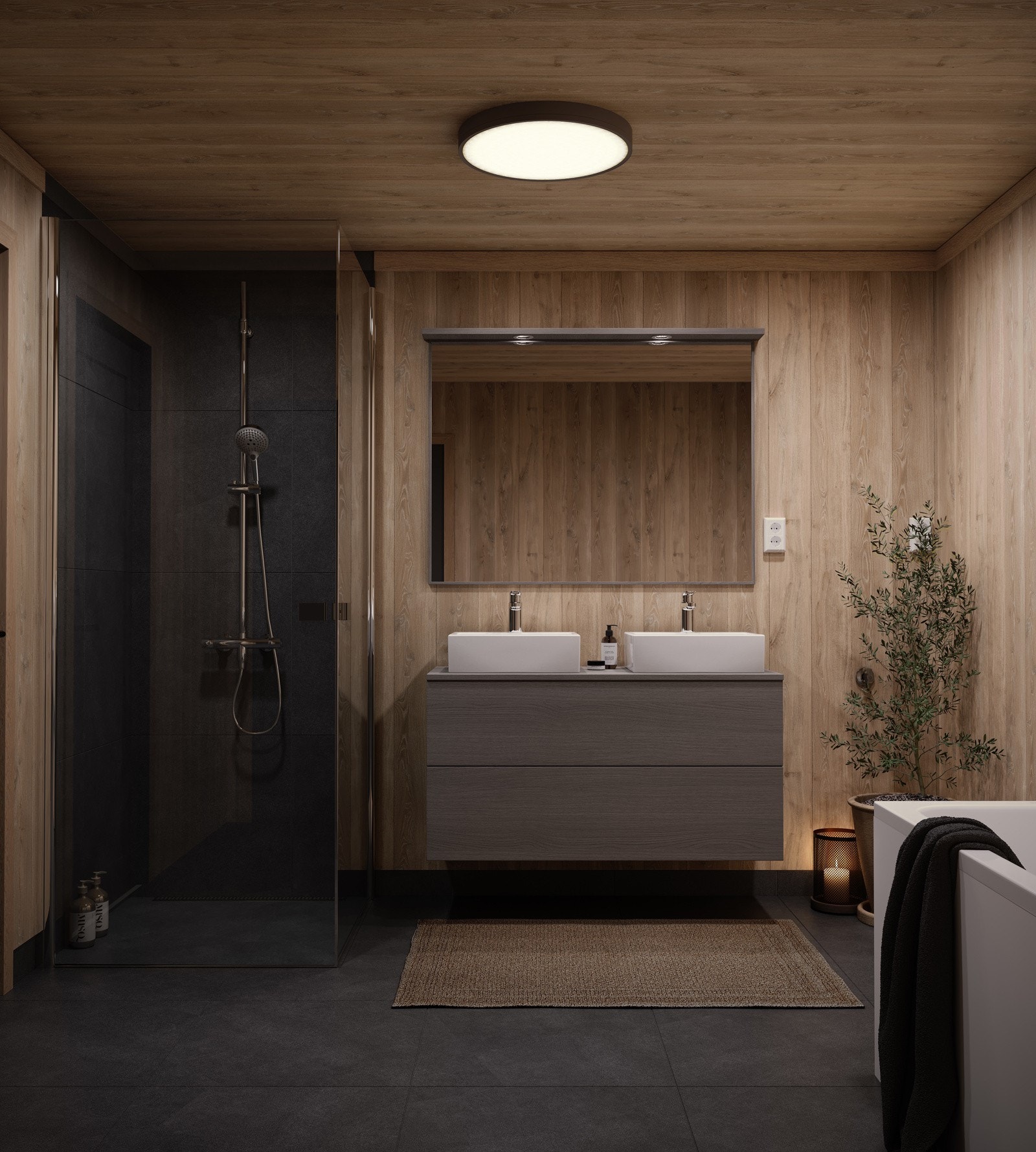 Frigarden - Illustrasjonsbilde bad FG2 (Bygg 10 & 16) Galleribilde