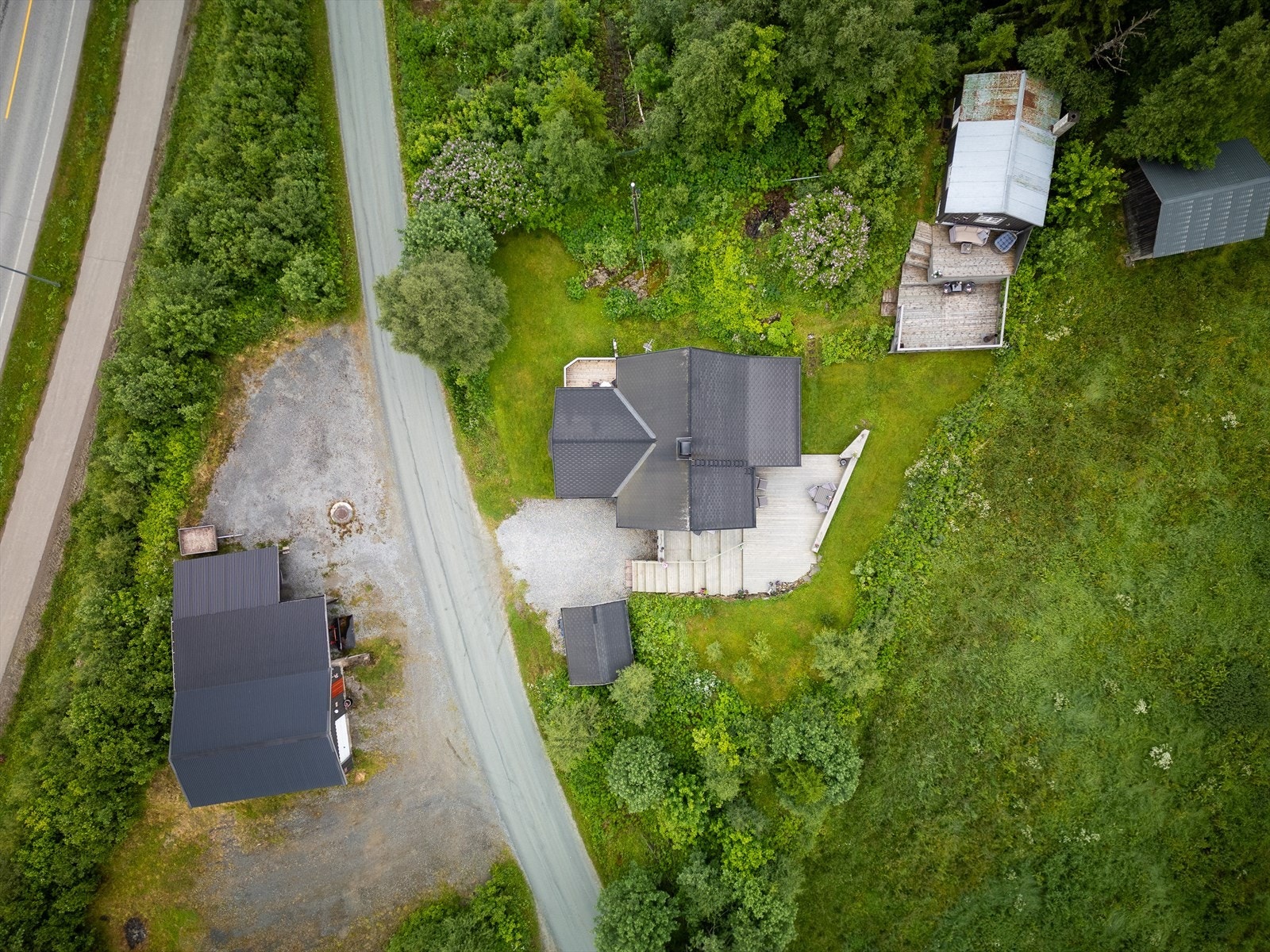 Dronebilde. Galleribilde