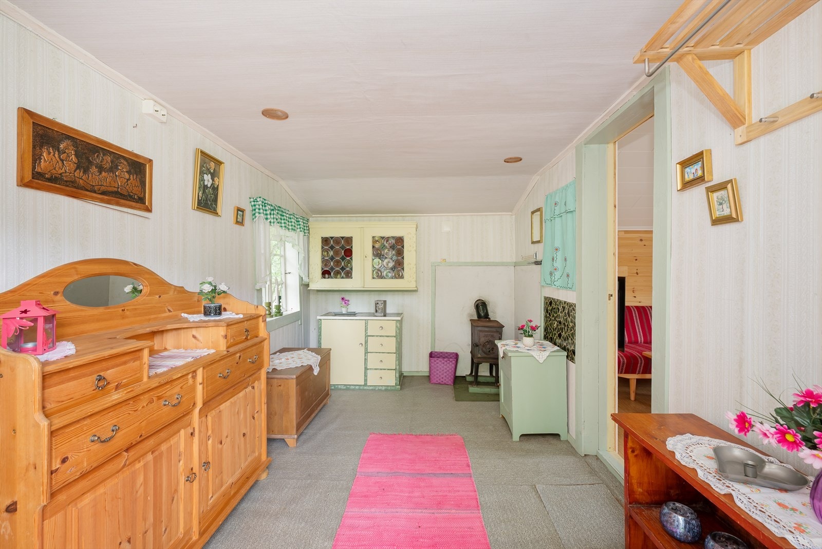 Innvendig i annekset. Galleribilde