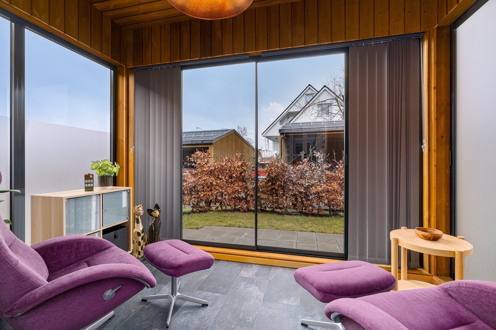 Isolert vinterhage med varme i gulvet. Ekstra stue eller hjemmekontor? Galleribilde