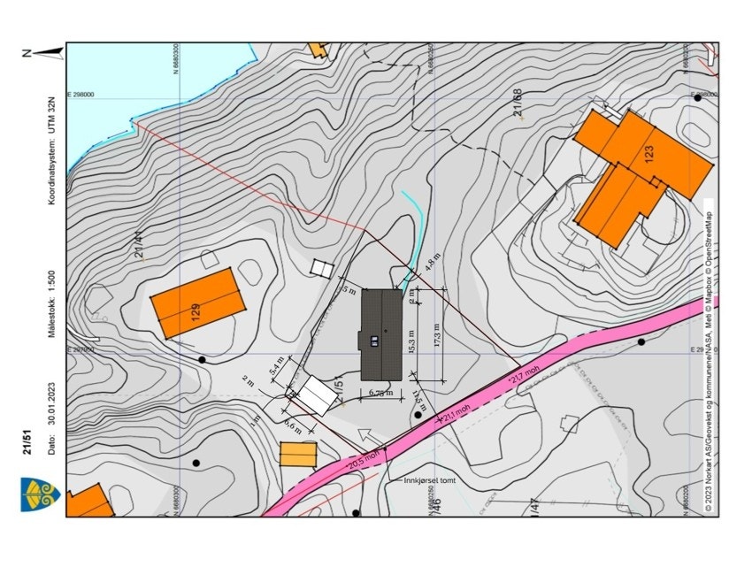 Situasjonskart Galleribilde