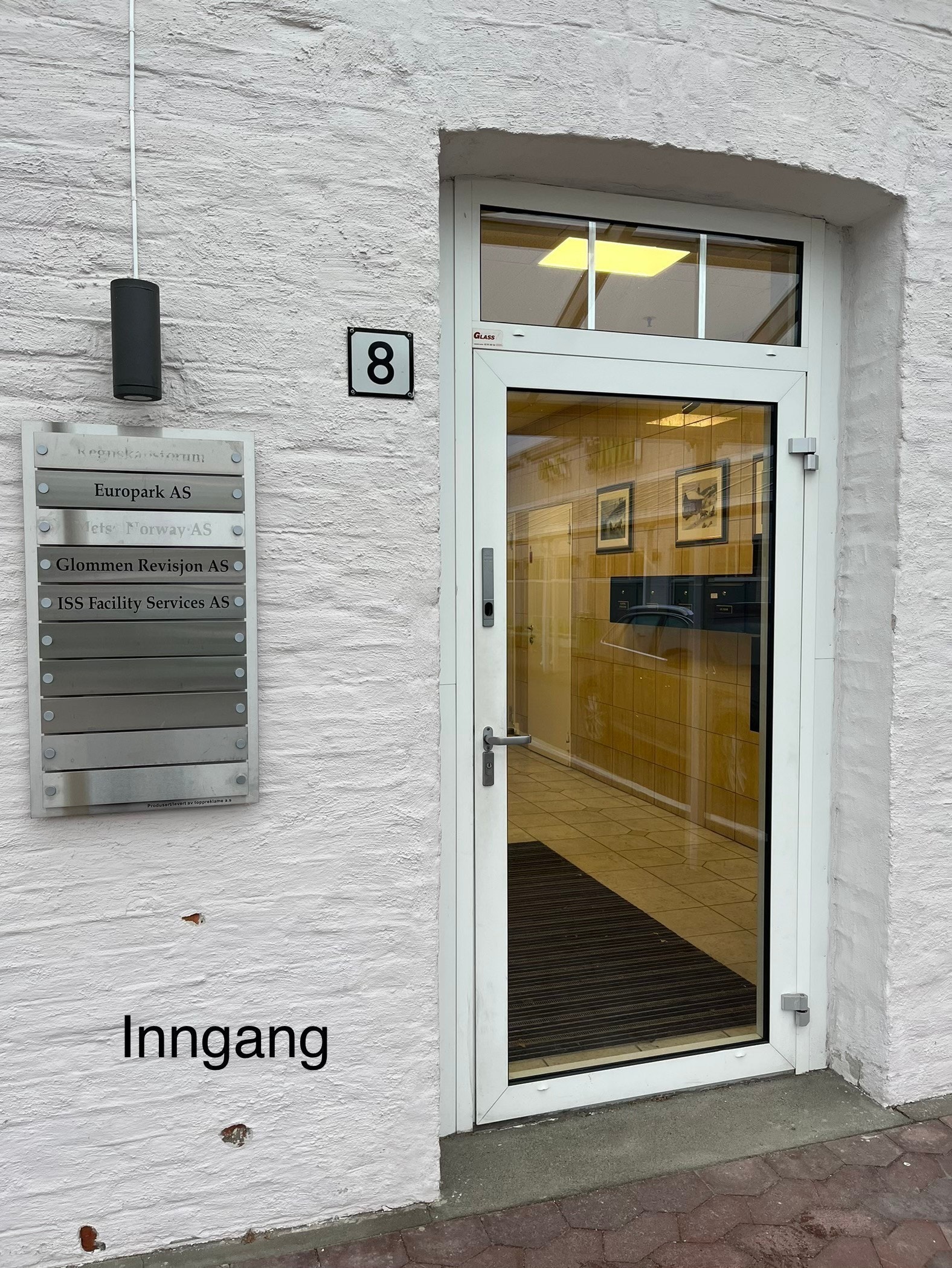 Inngang Galleribilde