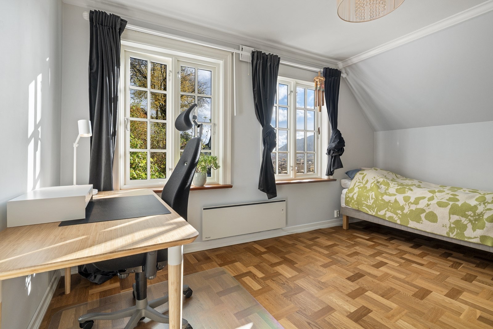 Fra soverommet har du fantastisk utsikt. Galleribilde