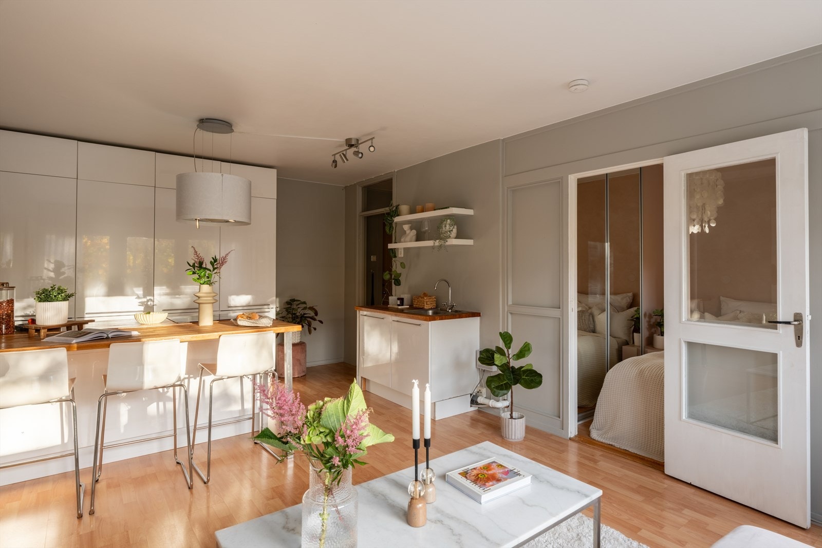 Leiligheten har den perfekte planløsning med optimal utnyttelse av plassen. Galleribilde
