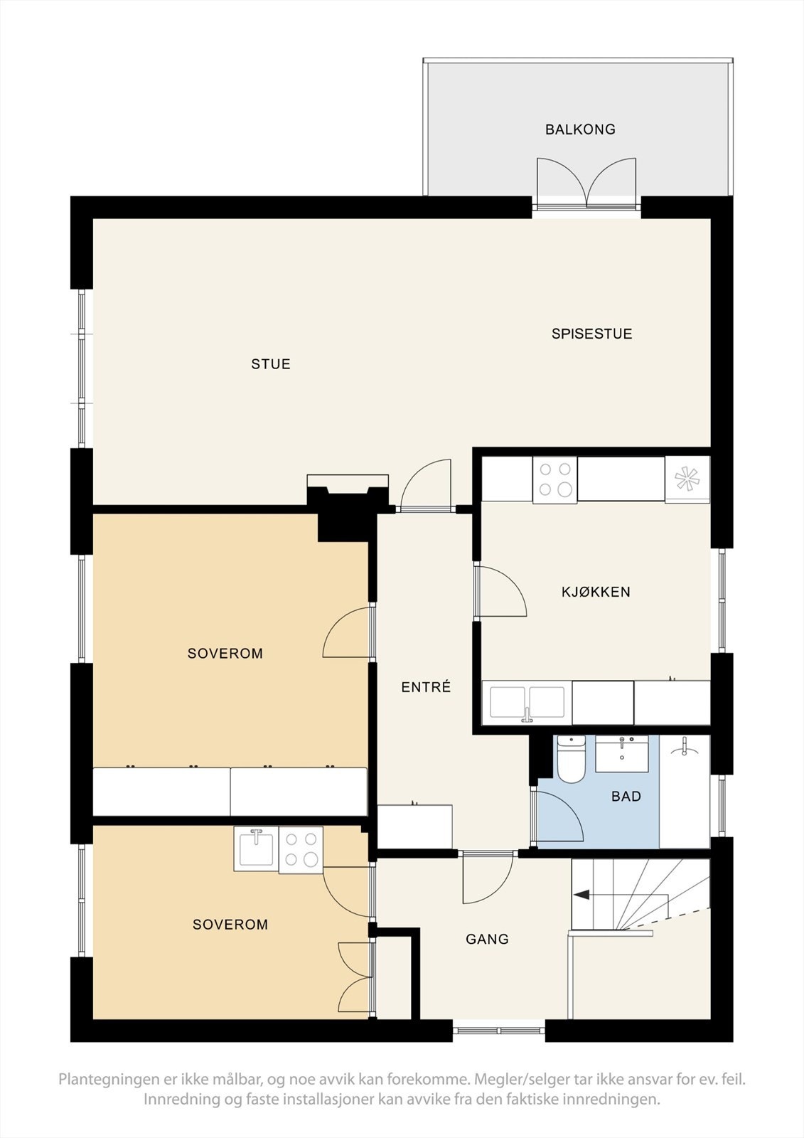 Plantegning 2.etasje. Galleribilde