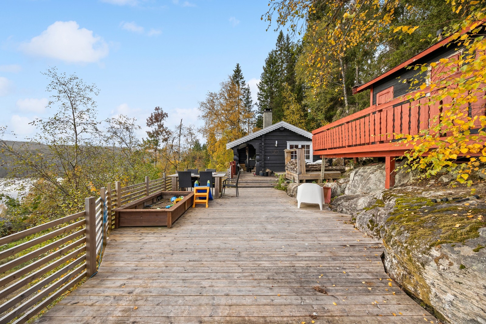 Her kan man nyte gode solforhold Galleribilde